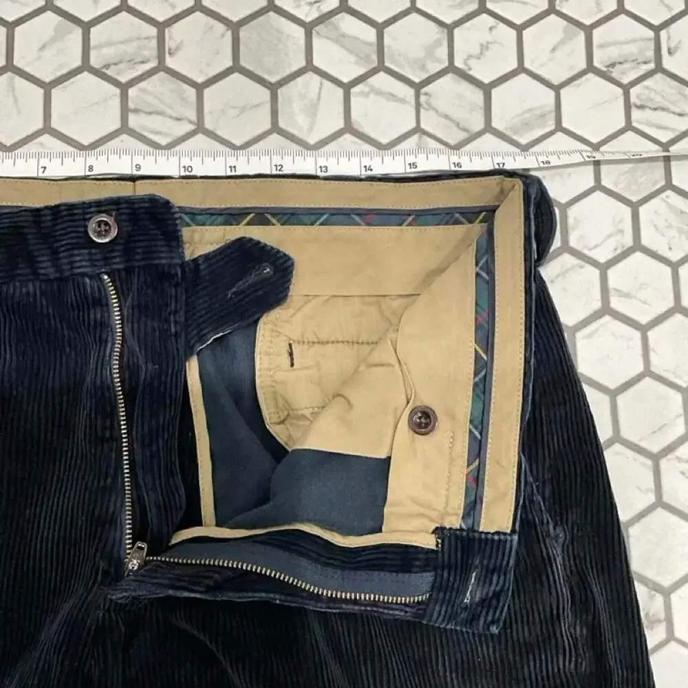 Polo Ralph Lauren Navy Corduroy Preston Pants